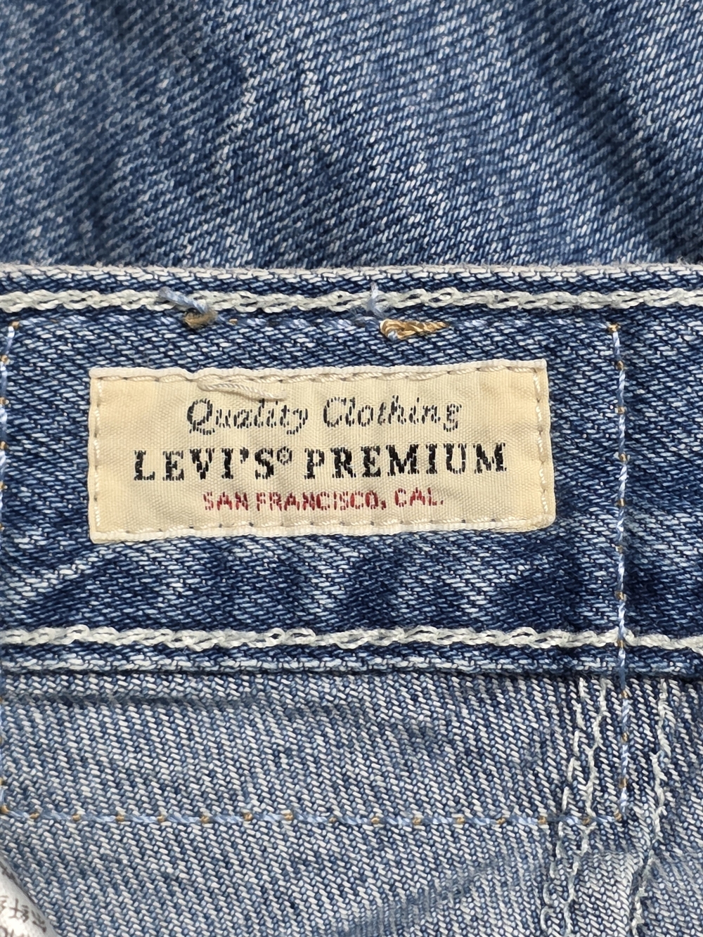 Levi's Women's Dad Utility Baggy Oversized Carpenter "Golly Gee" Jean Sz 29 - Picture 4 of 11